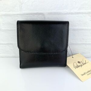 NEW! Patricia Nash Heritage Astra Black Leather Wallet $99